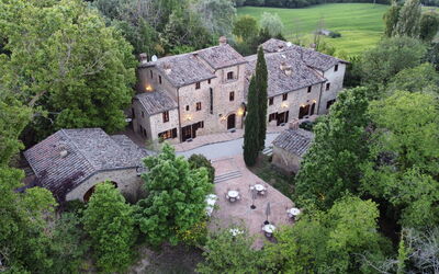 Borgo Al Castello: Building, Plant, Property, Window, Tree, House, Land Lot, Architecture, Cottage, Grass