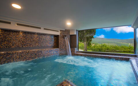 La Torre Di Panzano: Water, Property, Plant, Sky, Swimming Pool, Azure, Building, Window, Interior Design, Rectangle