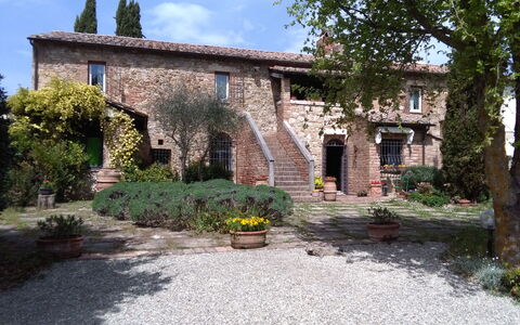 Villa Fulvia: Plant, Sky, Window, Cloud, Building, Tree, House, Road Surface, Residential Area, Cottage