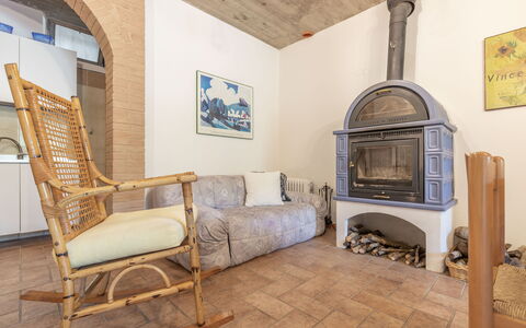 Casa Tramonti: Furniture, Wood, Interior Design, Picture Frame, Building, Flooring, Floor, Chair, Real Estate, Living Room