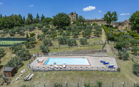 Casa Anita - Castellina In Chianti - Granaio, Tosc: Cloud, Plant, Sky, Tree, Nature, Land Lot, Urban Design, Grass, Landscape, Leisure