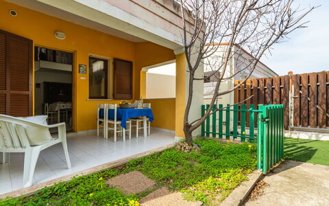 Villasimius 683: Cloud, Sky, Furniture, Shade, Outdoor Furniture, Wood, Table, Sunlounger, Folding Chair, Outdoor Table