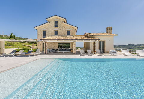 Villa Aso: Sky, Property, Water, Azure, Architecture, Leisure, Tree, Plant, House, Landscape