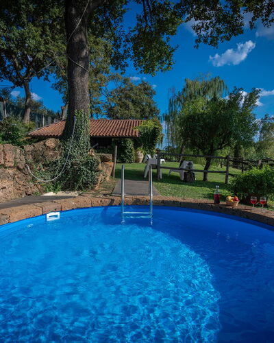 Casale Delle Papere, Pool, Romantic Holiday In Nep: Water, Plant, Property, Sky, Swimming Pool, Blue, Building, Tree, Azure, Botany