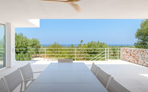 Casa Di Veronica: Sky, Daytime, Property, Light, Shade, Wood, Interior Design, Line, Tree, Ceiling Fan