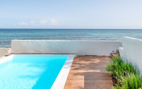 Villa Clementina: Water, Sky, Property, Plant, Azure, Rectangle, Shade, Swimming Pool, Leisure