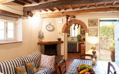 Antonio: Furniture, Property, Table, Couch, Window, Interior Design, Building, Living Room, Wood, Houseplant