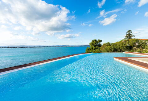 Villa Maddalena - Siracusa, Sicilia: Cloud, Sky, Water, Daytime, Swimming Pool, Blue, Azure, Tree, Natural Landscape, Plant
