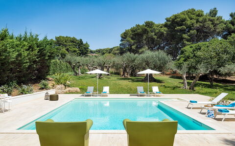 Casa Fiore - Salemi, Sicilia: Water, Plant, Sky, Property, Furniture, Swimming Pool, Azure, Tree, Outdoor Furniture, Chair
