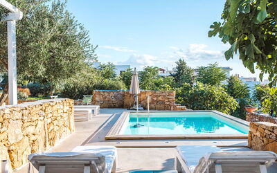 Villa Trullo - Torricella, Puglia: Water, Sky, Daytime, Property, Plant, Swimming Pool, Cloud, Azure, Nature, Tree