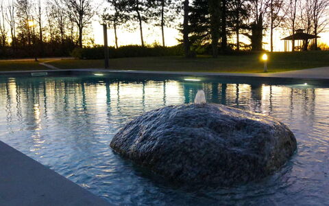 Casa del Marchese, Pool, Wifi, Castell' Arquato: Water, Sky, Water Resources, Tree, Plant, Natural Landscape, Branch, Lake, Bank, Biome