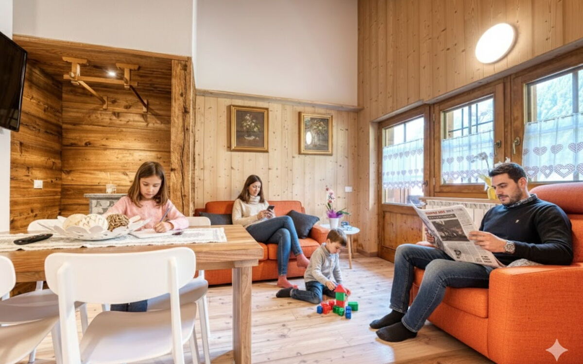 Accommodation:&nbsp;Chalet Borgo Walser Testa 6