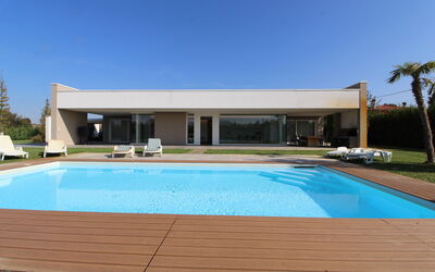 Stima Home, Padova, Pool, Ac: Swimming Pool, Composite Material, Resort, Shade, Eco Hotel, Landscaping, Estate, Design, Villa, Yard