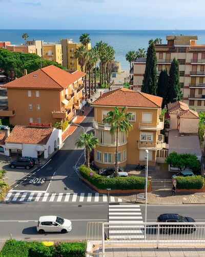 Casa Carlotta - San Bartolomeo Al Mare: Building, Plant, Sky, Daytime, Property, Cloud, Window, Infrastructure, House, Tree