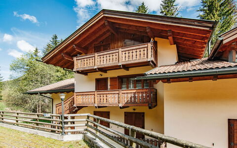 Canazei 275: Cloud, Sky, Plant, Tree, Building, Wood, Window, Cottage, Leisure, House