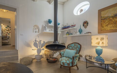 Villa Acquaro, Santa Caterina Dello Ionio, Pool, A: Interior Design, Furniture, Ceiling, Flooring, Light Fixture, Lighting, Floor, Home, Room, Living Room
