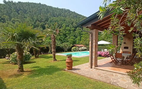 Villa Carducci: Plant, Sky, Mountain, Land Lot, Natural Landscape, Arecales, Tree, Shade, Landscape, Grass
