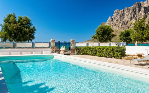Villa Cornino: Water, Sky, Plant, Daytime, Property, Swimming Pool, Azure, Nature, Blue, Tree