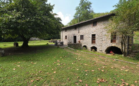 Villa Del Mulino: Plant, Property, Sky, Building, Window, Tree, Natural Landscape, Cloud, Land Lot, House