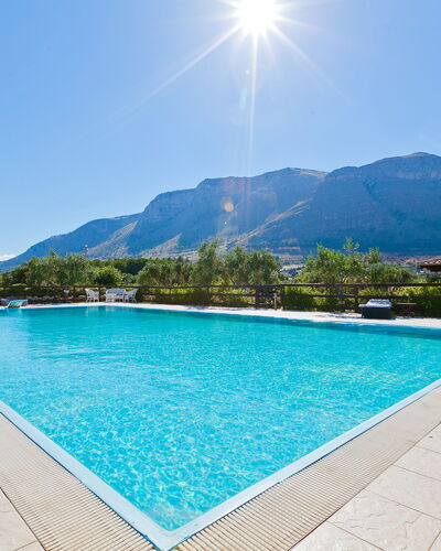 Villa Castellammare: Water, Sky, Daytime, Property, Swimming Pool, Plant, Azure, Tree, Rectangle, Body Of Water