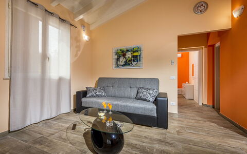 Villa Alcamo: Furniture, Comfort, Wood, Building, Interior Design, Living Room, House, Floor, Flooring, Bed Frame