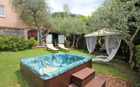 Villetta Verde: Plant, Window, Sky, Tree, Cloud, Shade, Outdoor Furniture, Grass, Leisure, Landscape