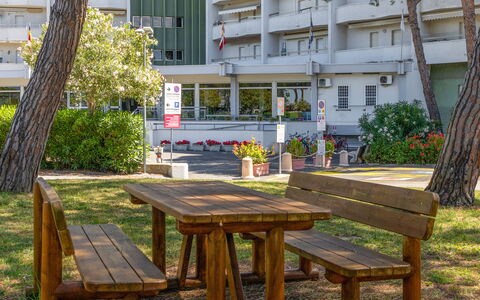 Suite Mareconero: Plant, Furniture, Window, Building, Table, Flower, Outdoor Bench, Outdoor Furniture, Outdoor Table, Shade