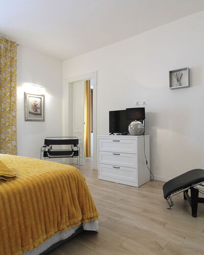 Comfort Apartment, Welness, Terrace: Furniture, Property, Cabinetry, Comfort, Wood, Building, Drawer, Flooring, Yellow, Floor