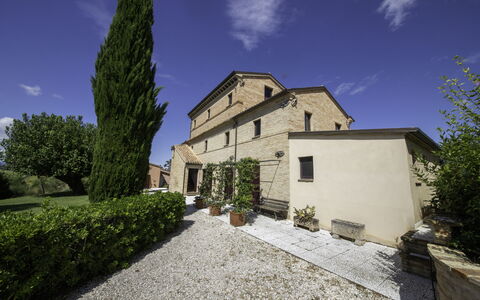 Villa Gelso: Cloud, Sky, Plant, Building, Window, Tree, House, Land Lot, Real Estate, Landscape