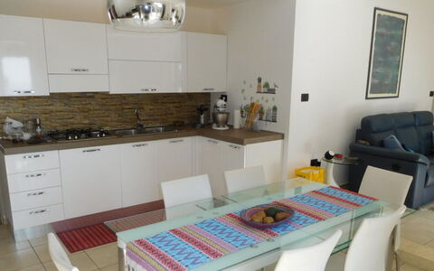 Loft San Giovanni in Gallipoli: Cabinetry, Property, Countertop, Furniture, Tap, Sink, Kitchen Sink, Interior Design, Picture Frame, Couch