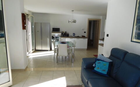 Loft San Giovanni in Gallipoli: Furniture, Picture Frame, Couch, Table, Floor, Flooring, Door, Building, Real Estate