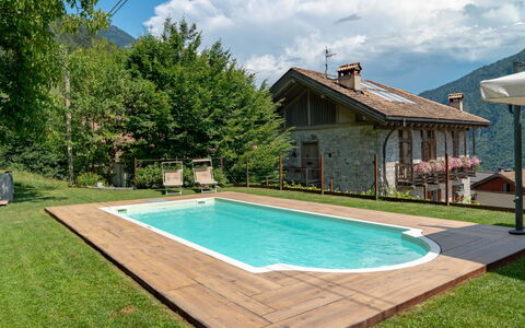 La Meridiana: Swimming Pool, Mountain Range, Resort, Eco Hotel, Farmhouse, Leisure, Outdoor Furniture, Valley, Backyard, Yard
