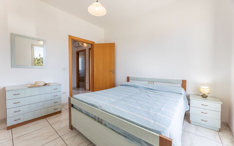 Apartment Balcony Sea View - Gallipoli: Building, Furniture, Property, Cabinetry, Comfort, Wood, Drawer, Bed Frame, Bed