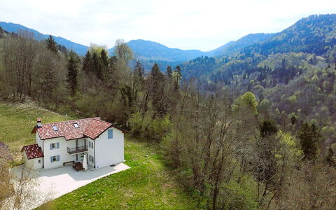 Baita Tersilia Mountain And Lake, Veneto: House, Home, Hill, Cottage, Roof, Highland, Landscape, Rural Area, Hill Station, Valley