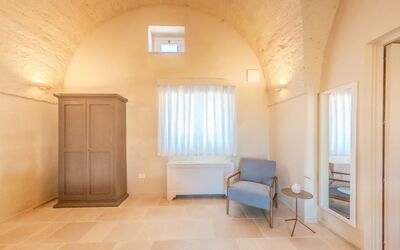 Accommodation:&nbsp;Camera 5 - Matrimoniale Con Vasca - Masseria Vacca