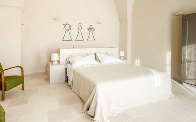 Accommodation:&nbsp;Camera 9 - Matrimoniale Con Vasca - Masseria Vacca