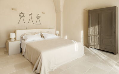 Accommodation:&nbsp;Camera 9 - Matrimoniale Con Vasca - Masseria Vacca