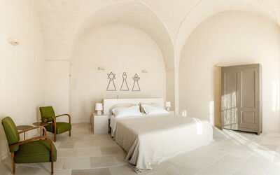 Accommodation:&nbsp;Camera 9 - Matrimoniale Con Vasca - Masseria Vacca