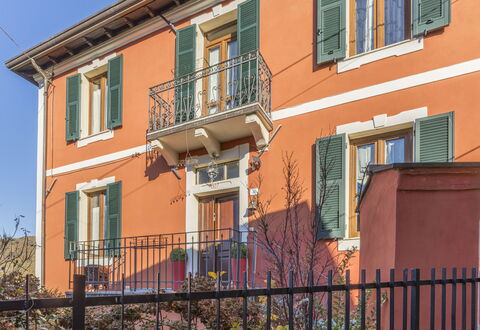 Orazio Liberty House,Lunigiana, Nature: Window, Building, Property, Plant, Fence, Sky, Wood, Neighbourhood, Wall