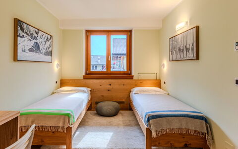Val Genova: Interior Design, Flooring, Floor, Wood, Furniture, Ceiling, Bed, Bedroom, Room, Wood Flooring