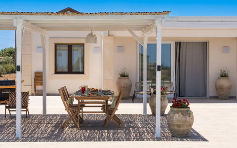 Villa Paolina: Building, Plant, Sky, Property, Furniture, Window, Flowerpot, Azure, Shade, Door