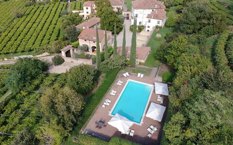 Il Vigneto, Verona, Pool, Wifi: Plantation, Estate, Bird'S-Eye View, Garden, Agriculture, Landscaping, Hacienda, Eco Hotel, Villa, Aerial Photography