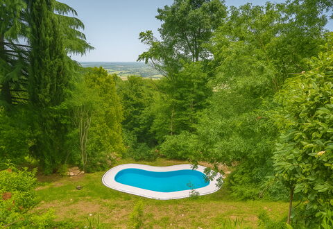 Casa Delle Eriche, Colli Euganei, Pool, Wifi: Swimming Pool, Garden, Shade, Landscaping, Yard, Backyard, Eco Hotel