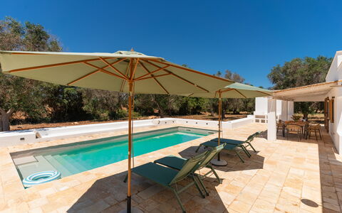 Villa Jolie: Outdoor Furniture, Swimming Pool, Furniture, Umbrella, Shade, Chair, Resort, Eco Hotel, Design, Landscaping