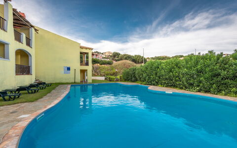 Apartments With Pool Country Village, Stintino: Blue, Swimming Pool, Resort Town, Villa, Resort, Hotel