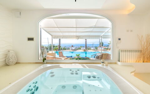 Villa Solemare: Interior Design, Furniture, Resort, Chair, Plumbing Fixture, Hotel, Houseplant, Swimming Pool, Villa, Eco Hotel