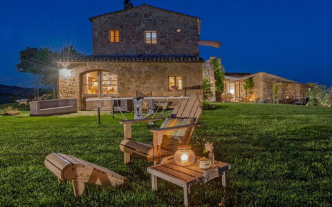 Prugnolo: Grass, House, Cottage, Home, Rural Area, Landscape, Farmhouse, Land Lot, Estate, Roof