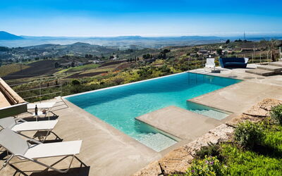 Villa Eroica: Swimming Pool, Blue, Resort, Composite Material, Eco Hotel, Outdoor Furniture, Sunlounger, Thermae, Shade, Resort Town