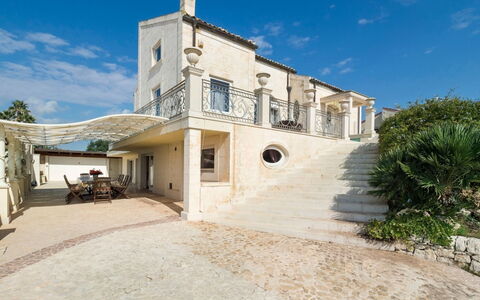 Villa del Drago: Estate, Mansion, Villa, Balcony, Column, Hacienda