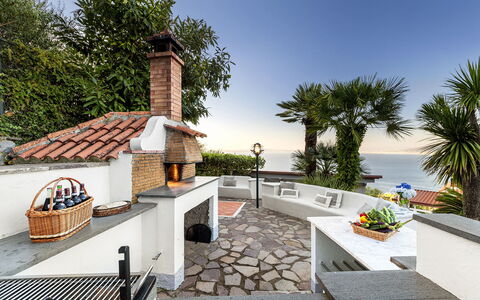 Villa Flora: Home, Chair, Garden, Flowerpot, Tile, Shade, Houseplant, Landscaping, Design, Patio